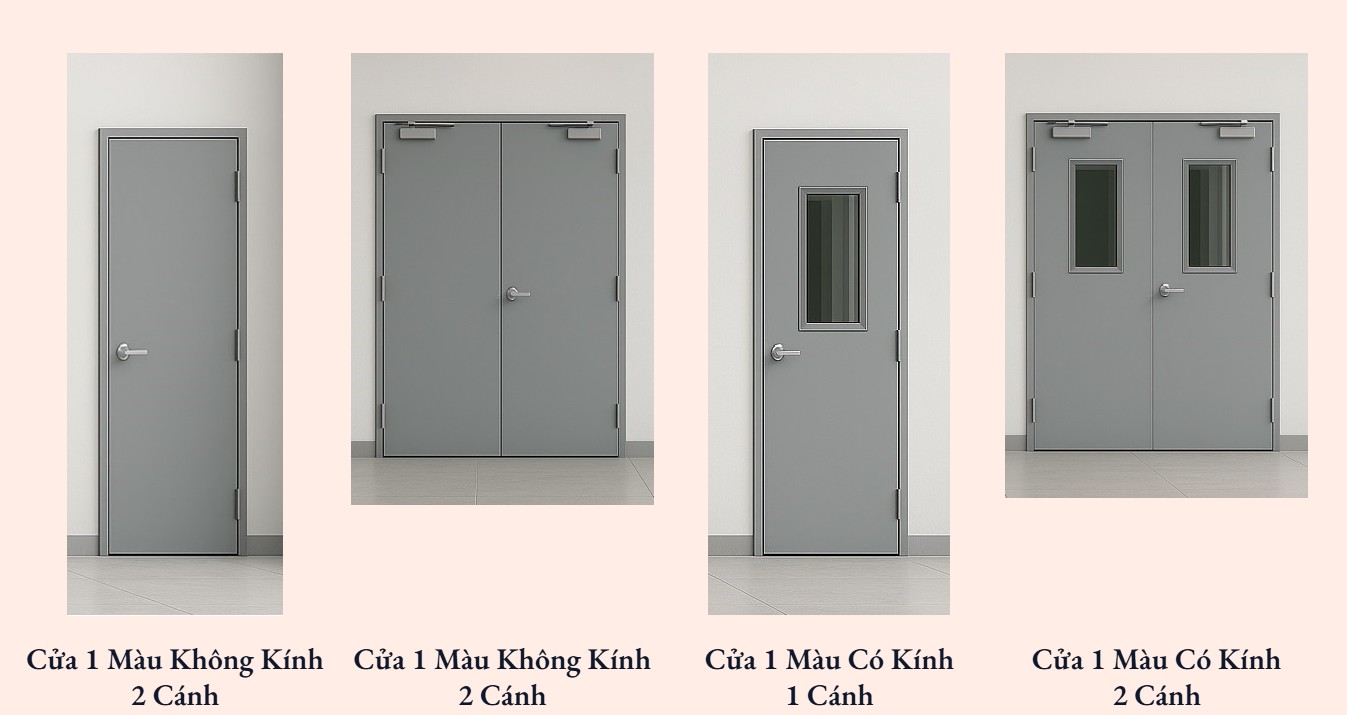 Cửa Thép Chống Cháy TOZEN